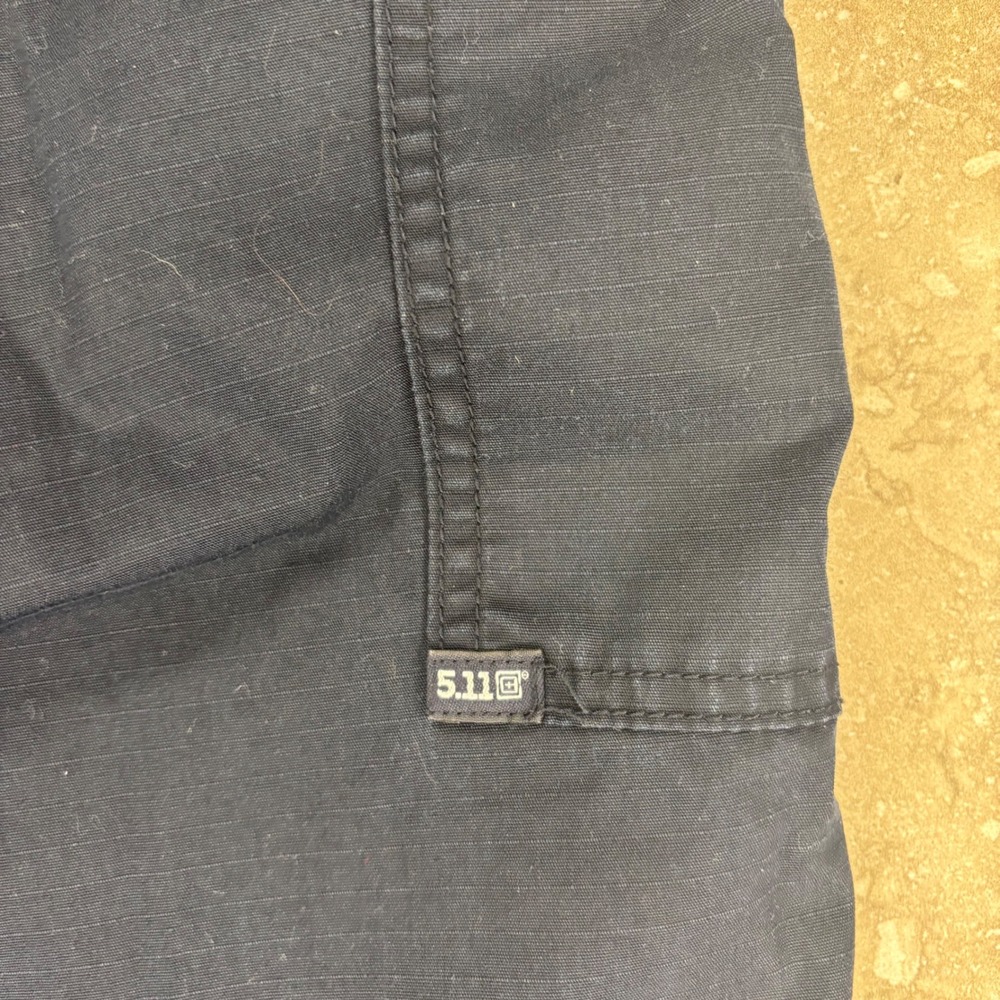 5.11 Tactical Series Womens Navy Blue Ripstop Cargo Pants Size 6 Regular TAC-143 - Picture 7 of 14